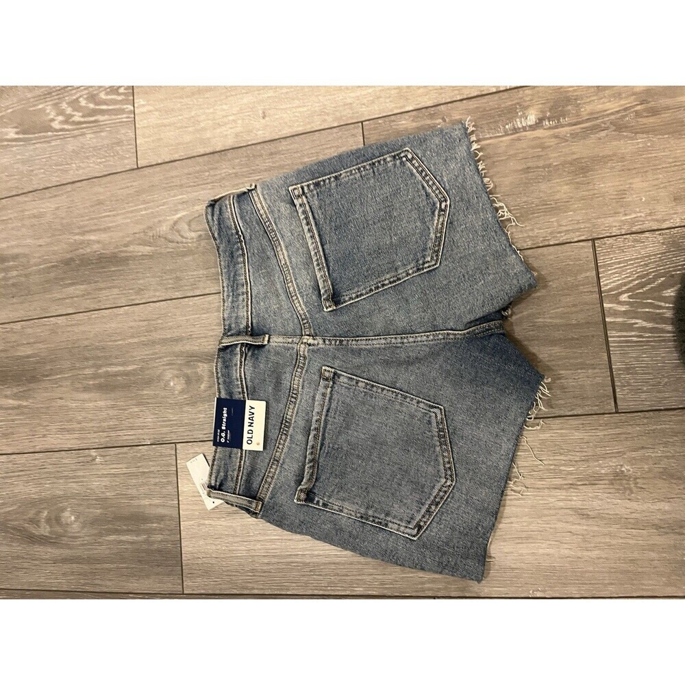 Old navy Denim Jean Shorts Distressed Size 6 - Picture 6 of 13